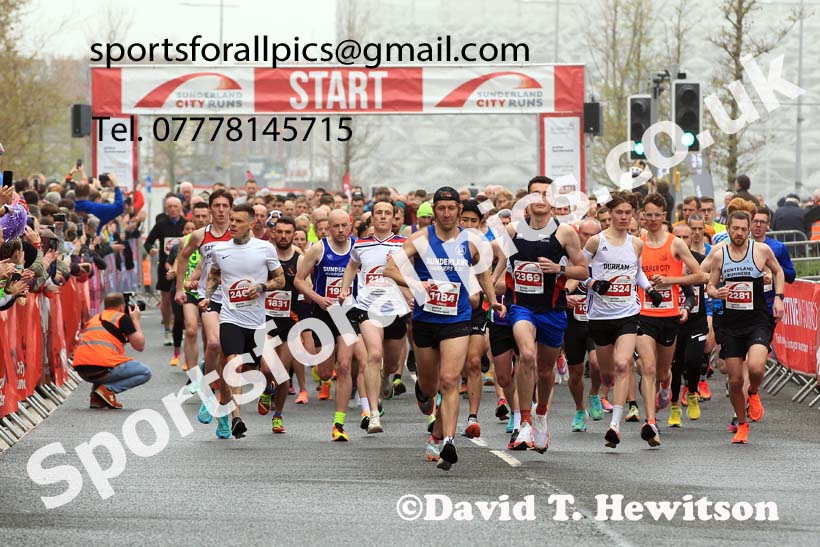 Sunderland City 10k, 2023 Sunderland City 10k and Half Marathon. Photo: David T. Hewitson/Sports for All Pics